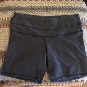 Lululemon cotton blend yoga shorts